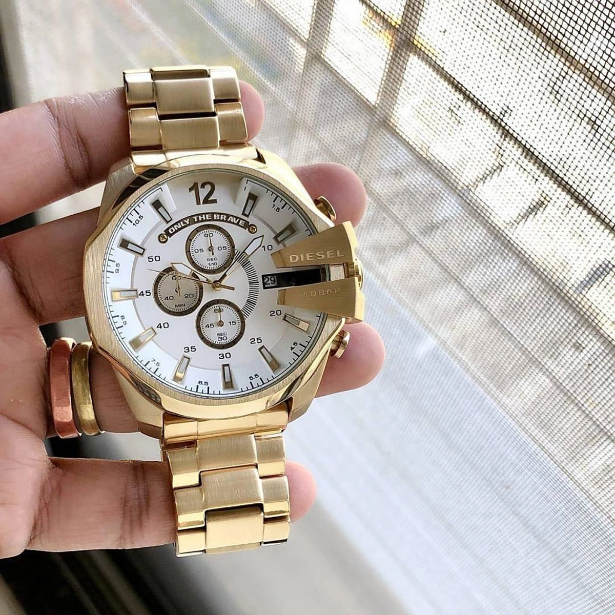 Premium Diesel 10 Bar Watch Only The Brave For Men (SOS664) - stayhit.in Premium Diesel 10 Bar Watch Only The Brave For Men (SOS664) - stayhit.in