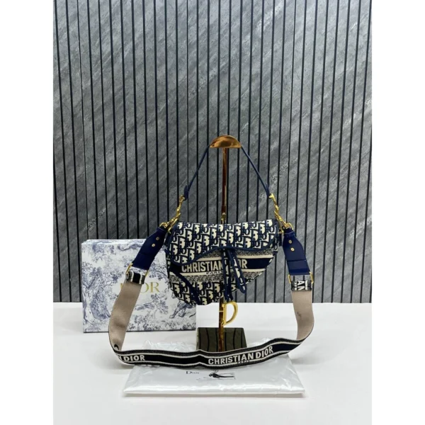 Premium Dior Saddle Oblique Bag Blue With Og Box For Women (BT247) - stayhit.in Premium Dior Saddle Oblique Bag Blue With Og Box For Women (BT247) - stayhit.in