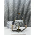 Premium Dior Saddle Oblique Bag Grey With Og Box For Women (BT246) - stayhit.in