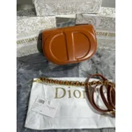 Premium Dior Signature Bag With Strap Brown For Women (BT25) - stayhit.in