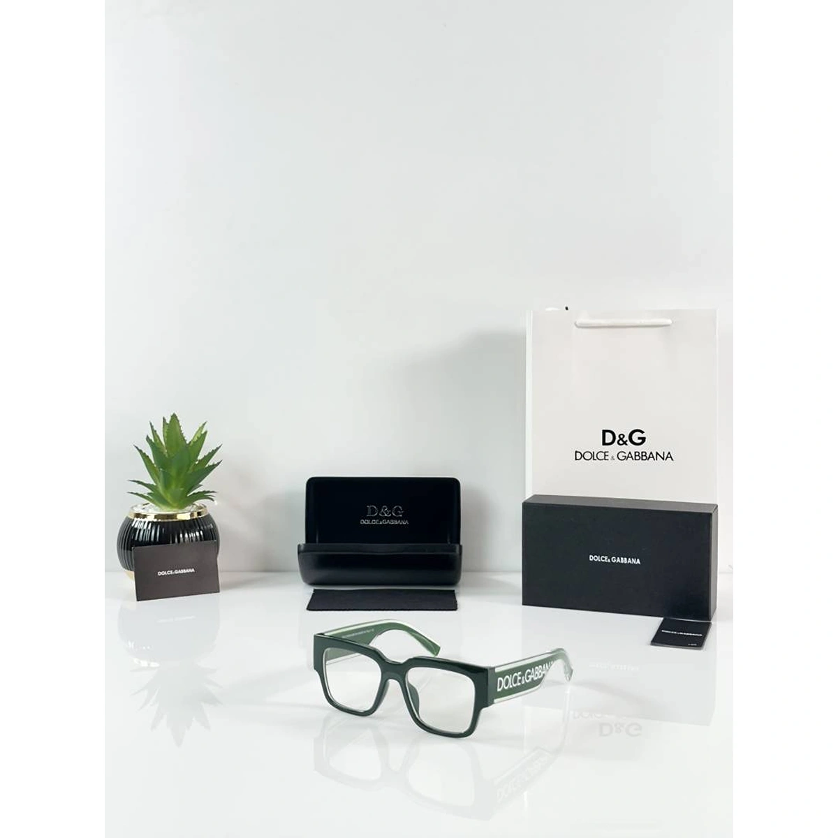 Premium Dolce & Gabbana Frame Sunglass Water Green Day For Men (DW241) - stayhit.in