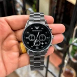 Premium Emporio Armani Chronograph Watch Metal For Men (SOS570) - stayhit.in