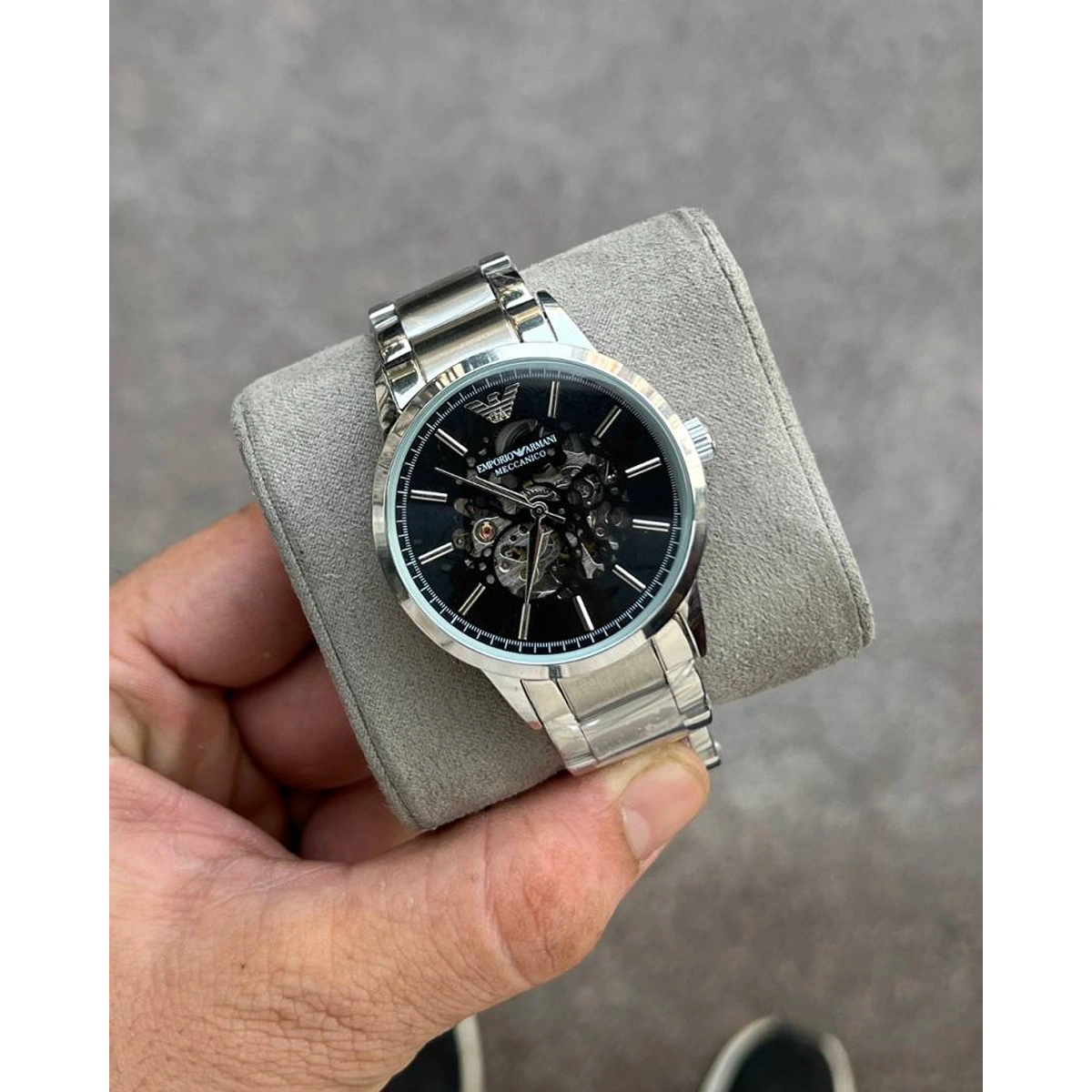 Premium Emporio Armani Meccanico Watch Automatic For Men (SOS105) - stayhit.in