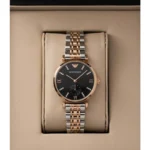 Premium Emporio Armani Watch Copper Black For Women (WS318) - stayhit.in