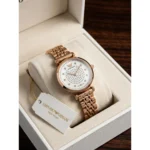 Premium Emporio Armani Watch White Gold For Women (BOT2521) - stayhit.in