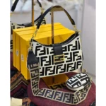 Premium Fendi Iconic Zucca Bag Monogram Denim With Og Box For Women (LAB377) - stayhit.in