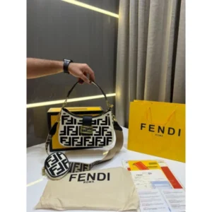 Premium Fendi Iconic Zucca Bag Monogram Denim With Og Box For Women (LAB377) - stayhit.in