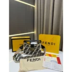 Premium Fendi Iconic Zucca Bag Monogram Denim With Og Box For Women (LAB377) - stayhit.in