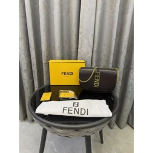 Premium Fendi Metal Lettering Bag With Box For Women (BOT2591) - stayhit.in