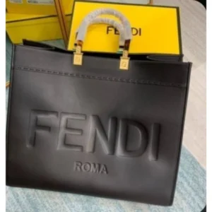 Premium Fendi Roma Leather Handbag For Women (BOT2862) - stayhit.in