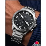 Premium Fossil 100 Meters Watch Black Dial For Men (SOS643) - stayhit.in