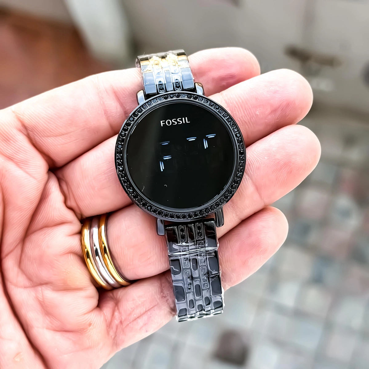 Premium Fossil Digital Watch Black For Women (JH678) - stayhit.in Premium Fossil Digital Watch Black For Women (JH678) - stayhit.in