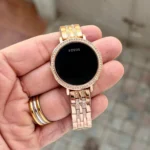 Premium Fossil Digital Watch Rose Black For Women (JH676) - stayhit.in