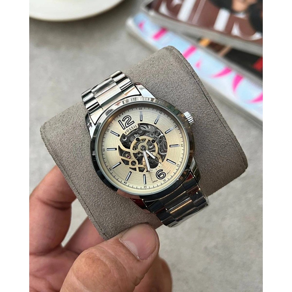 Premium Fossil Heritage Automatic Watch For Men (SOS107) - stayhit.in Premium Fossil Heritage Automatic Watch For Men (SOS107) - stayhit.in