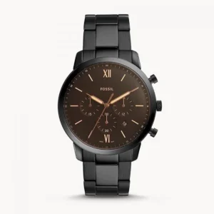 Premium Fossil Neutra FS5525 Watch Black Brown For Men (BOT3390) - stayhit.in