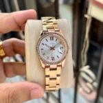 Premium Fossil Scarlette Watch Copper White For Women (SOS666) - stayhit.in