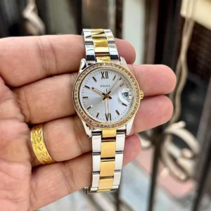 Premium Fossil Scarlette Watch Gold For Women (WS324) - stayhit.in