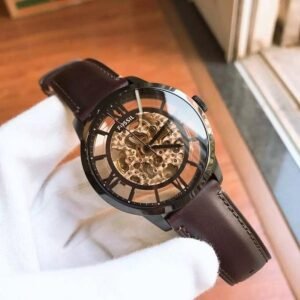 Premium Fossil Townsman Automatic Watch Brown Black For Men (BOT3066) - stayhit.in