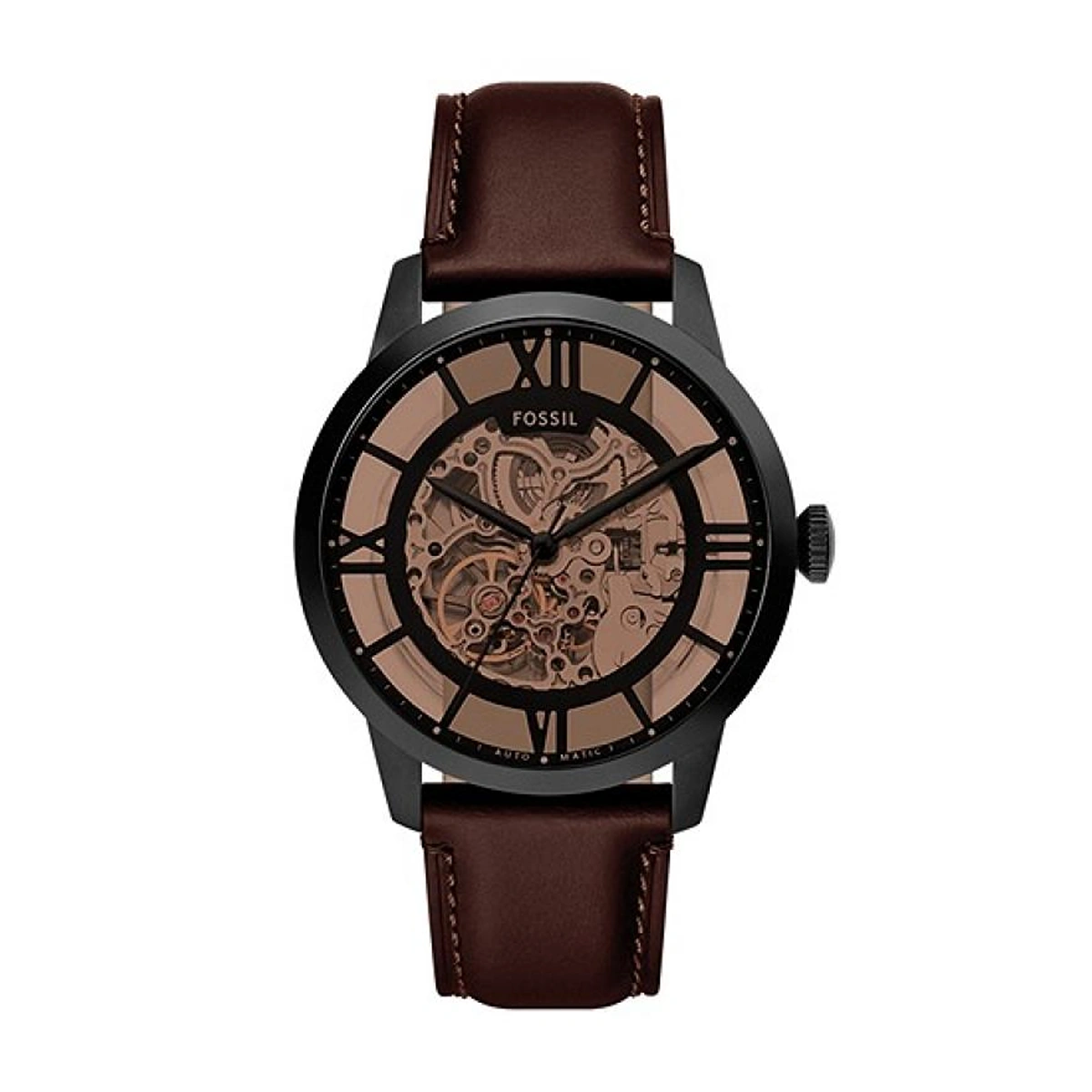 Premium Fossil Townsman Watch Brown Black For Men (WS128) - stayhit.in