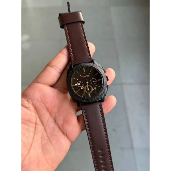Premium Fossil Watch Brown Strap For Men (SOS576) - stayhit.in Premium Fossil Watch Brown Strap For Men (SOS576) - stayhit.in