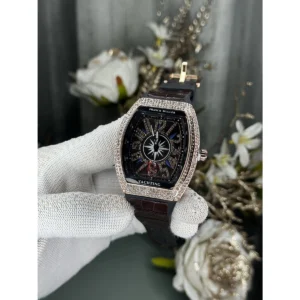 Premium Frank Muller Yachting Watch Brown For Men (JH464) - stayhit.in