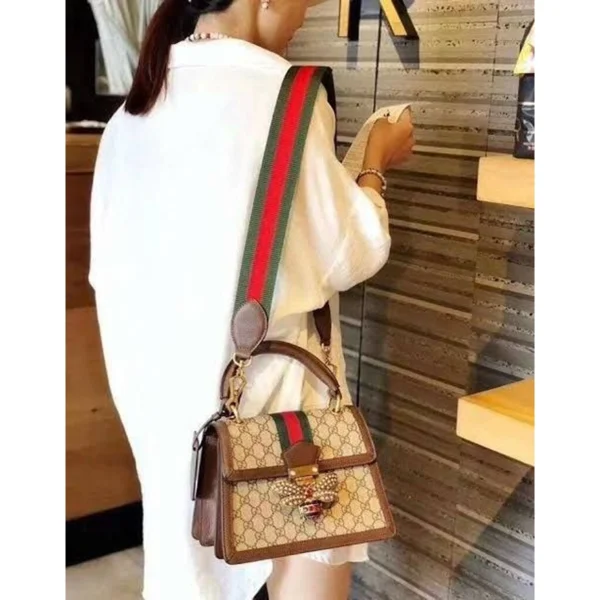 Premium Gucci Bee Queen Canvas Bag Margaret With Og Box For Women (LAB317) - stayhit.in Premium Gucci Bee Queen Canvas Bag Margaret With Og Box For Women (LAB317) - stayhit.in