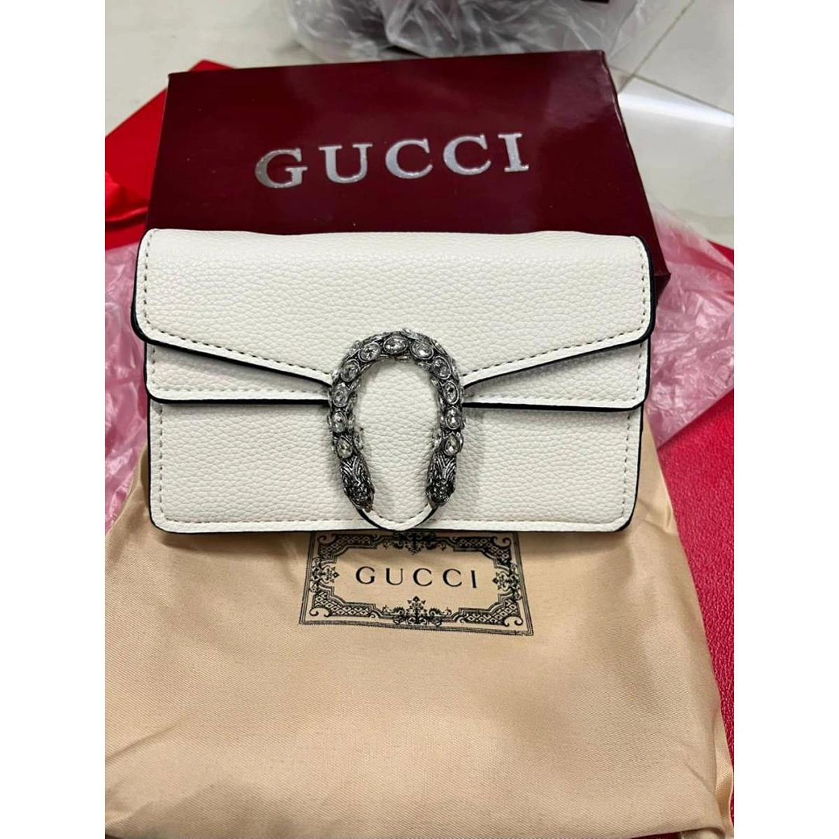 Premium Gucci Dionysus Mini Bag White Heavy Leather With Og Box For Women (BT34) - stayhit.in Premium Gucci Dionysus Mini Bag White Heavy Leather With Og Box For Women (BT34) - stayhit.in