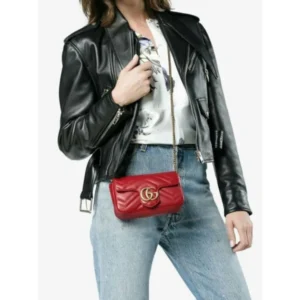 Premium Gucci Gg Marmont Mini Shoulder Bag With Og Box & Dust Bag For Women (BT134) - stayhit.in
