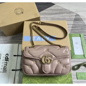 Premium Gucci Gg Mormont Small Shoulder Bag With Double Box For Women (BOT2733) - stayhit.in