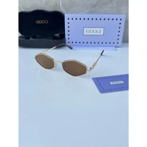 Premium Gucci Sunglasses Gold Brown For Men (BOT3423) - stayhit.in
