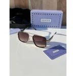 Premium Gucci Sunglasses Gold Brown For Men (DW15) - stayhit.in