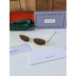 Premium Gucci Sunglasses Gold Brown For Men (WS53) - stayhit.in