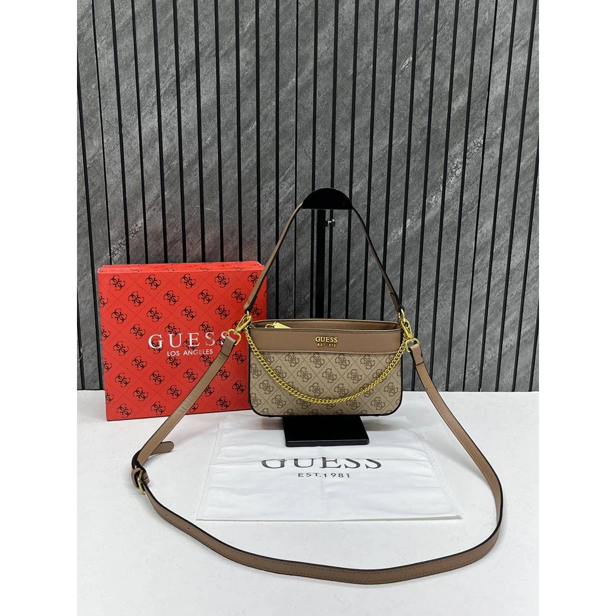 Premium Guess Kate Shoulder Bag With Og Box Dust Cover For Women (SOS401) - stayhit.in Premium Guess Kate Shoulder Bag With Og Box Dust Cover For Women (SOS401) - stayhit.in