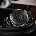 Premium Guess Lion Watch Black For Men (SOS662) - stayhit.in