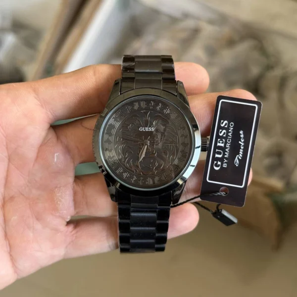Premium Guess Lion Watch Black For Men (SOS662) - stayhit.in Premium Guess Lion Watch Black For Men (SOS662) - stayhit.in