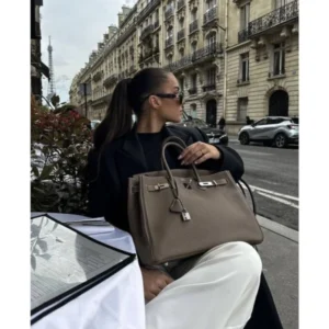 Premium Hermes Birkin Handbag 35cm Calf Leather For Women (BT285) - stayhit.in