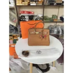 Premium Hermes Birkin Handbag 35cm Calf Leather For Women (BT287) - stayhit.in