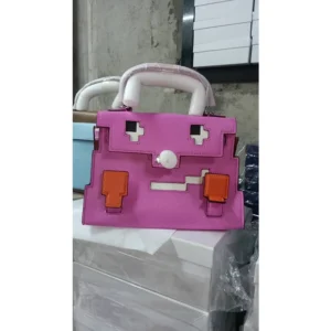 Premium Hermes Kelly Doll Picto 25 Handbag Plum For Women (BT18) - stayhit.in
