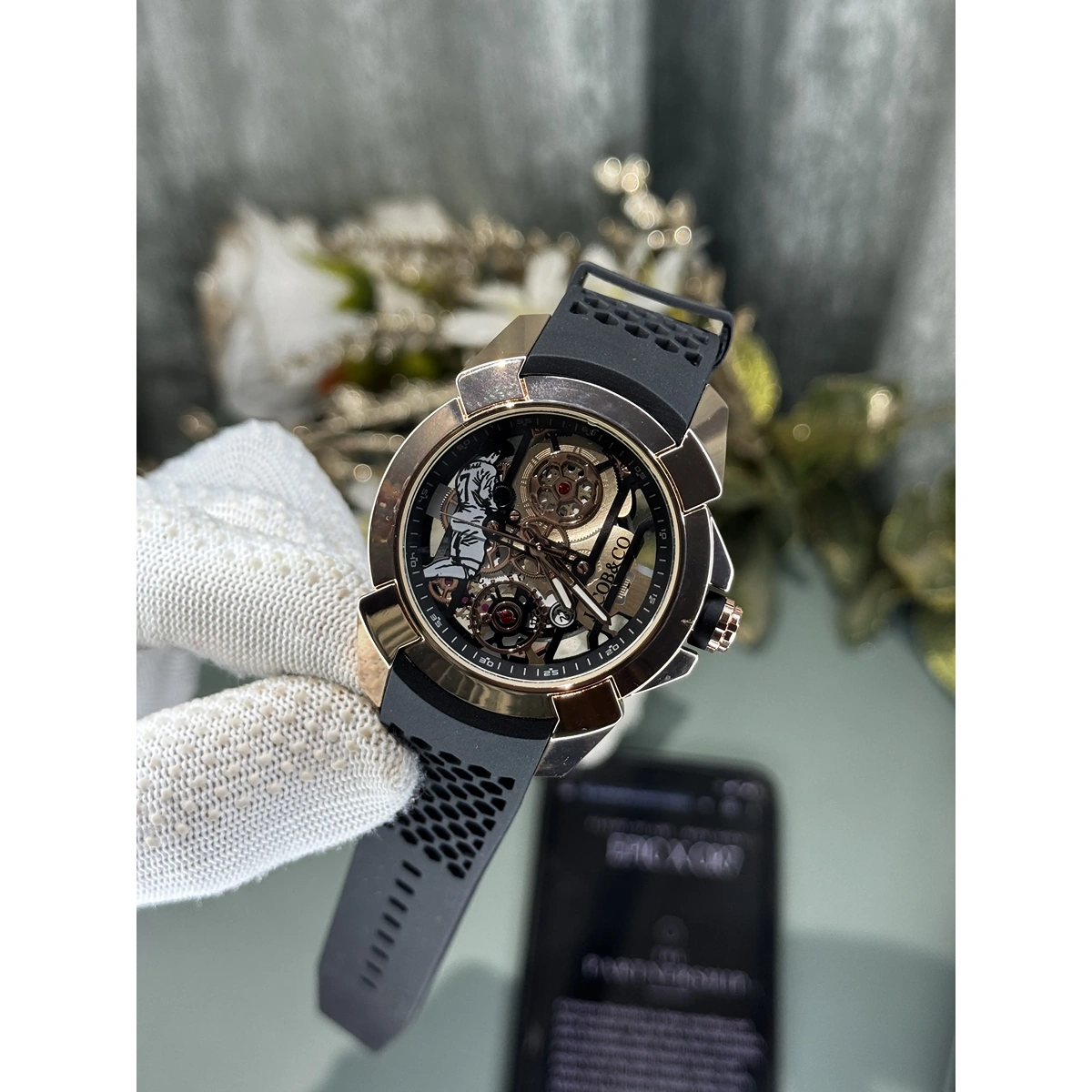 Premium Jacob & Co. Cr7 Watch Copper Black For Men (JH467) - stayhit.in Premium Jacob & Co. Cr7 Watch Copper Black For Men (JH467) - stayhit.in