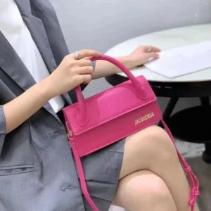 Premium Jacquemus Le Chiquito Handle Bag Pink With Og Box For Women (BSF1699) - stayhit.in
