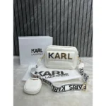 Premium Karl Lagerfeld Maybelle Camera Crossbody Bag With Packing For Women (BT38) - stayhit.in
