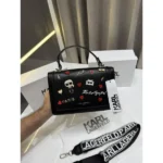 Premium Karl Lagerfeld Paris Flap Shoulder Bag With Og Box Long Strap For Women (BT10) - stayhit.in