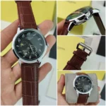 Premium Longines Watch Brown Strap For Men (SOS632) - stayhit.in