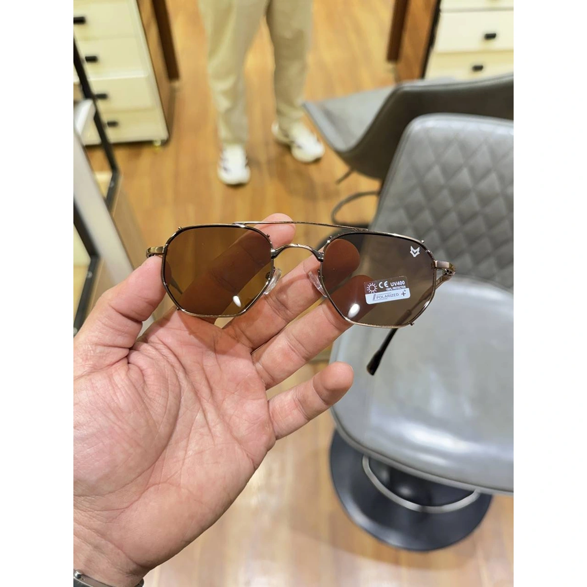 Premium Mairo Sunglasses Brown For Men (SOS313) - stayhit.in Premium Mairo Sunglasses Brown For Men (SOS313) - stayhit.in