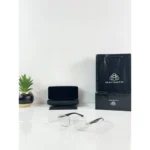 Premium Maybach X Maybahe Frame Sunglasses Black Silver For Men (DW239) - stayhit.in