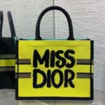 Premium Miss Dior Book Tote With Og Box Carrybag For Women (BOT2846) - stayhit.in