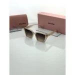 Premium Miu Miu Sunglasses Peach Brown For Men (WS55) - stayhit.in