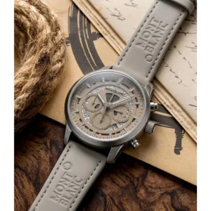 Premium Mont Blanc Watch Grey For Men (BOT3915) - stayhit.in