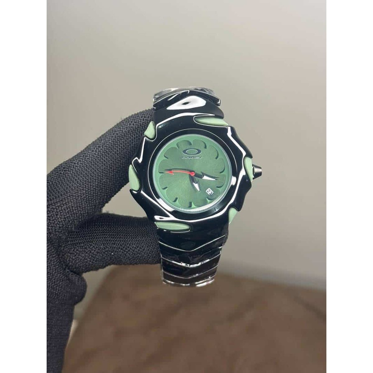 Premium Oakley Blade Watch Black Green For Men (JH591) - stayhit.in Premium Oakley Blade Watch Black Green For Men (JH591) - stayhit.in