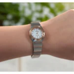 Premium Omega Constellation Sedna Watch Copper White For Women (WS314) - stayhit.in